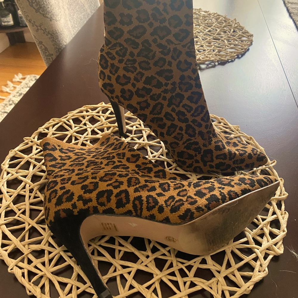 Comfortable Cheetah Booties